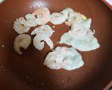 エビとピーマン、ネギの中華炒め作り方5写真