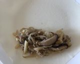 もやしと椎茸と筍と豚ひき肉の春巻き！！作り方7写真