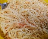 冷製イカサーモンと明太ペペロンチーノ素麺作り方4写真