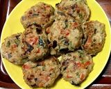 ズボラで愛♡鶏つくね焼き弁当作り方1写真