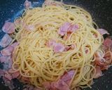 濃厚カルボナーラ 最小限の材料で本格的に作り方12写真