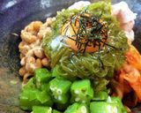 【糖質制限】ネバネバ納豆キムチ蕎麦作り方7写真