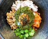 【糖質制限】ネバネバ納豆キムチ蕎麦作り方8写真