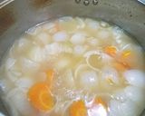 茸たっぷり牛テールと筋のかつカレー作り方4写真