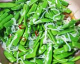 モロッコいんげんと糸こんとちくわの煮物作り方11写真
