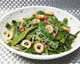 モロッコいんげんと糸こんとちくわの煮物作り方14写真