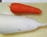 シンプルに‼大根と人参と油揚げの煮物作り方1写真