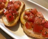 簡単☆トマトのブルスケッタ☆作り方4写真