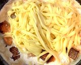 美味い!サーモンクリームのフィットチーネ作り方5写真