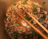 辛くない麻婆茄子春雨作り方8写真