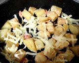 明太子とポテトのマヨチーズ焼き♪作り方4写真