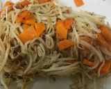 もやし鶏肉卵のマヨポンあんかけ作り方2写真