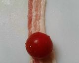 しそとﾄﾏﾄの肉巻き作り方2写真