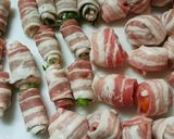 しそとﾄﾏﾄの肉巻き作り方3写真