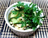 鶏肉と胡瓜のマスタードサラダ作り方4写真