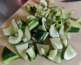 ①太きゅうりは種と皮を分けて！大量消費☆作り方6写真