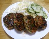 にらみそ鶏つくね作り方5写真
