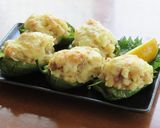 とろ～り♪ピーマンのポテトチーズ焼き作り方7写真