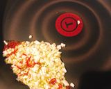 辛うま！温玉キーマカレー作り方2写真