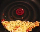 辛うま！温玉キーマカレー作り方3写真