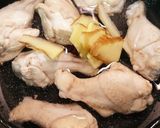 参鶏湯風…鶏とカブの煮物☆作り方1写真
