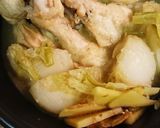 参鶏湯風…鶏とカブの煮物☆作り方4写真