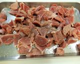 ピリッと辛い。砂肝とピーマンの味噌炒め！作り方2写真