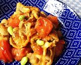 ＊トマトと豚肉のスパイシーカレー炒め＊作り方6写真
