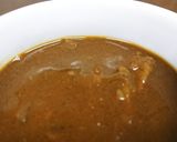 茸たっぷり牛テールと筋のかつカレー作り方6写真
