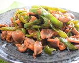 ピリッと辛い。砂肝とピーマンの味噌炒め！作り方7写真
