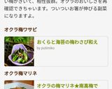 オクラの梅マリネ★南高梅で作り方7写真