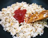 自家製ピリ辛トマトソースで簡単オムライス作り方2写真