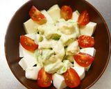 海老アボカド豆腐トマト☆わさびマヨサラダ作り方10写真