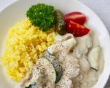 カレーに♪炊飯器で簡単【サフランライス】作り方3写真