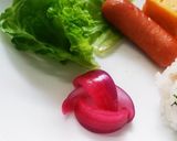 ☆紫タマネギ酢づけ飾り☆作り方5写真