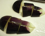 ナスと厚揚げのさっと煮　レッドカレー風味作り方1写真