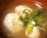 簡単！和食♪朝食に◎すり身のすまし汁作り方4写真