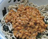 時短簡単ダイエット用ワカメ納豆からめ蕎麦作り方7写真