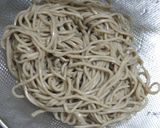 時短簡単ダイエット用ワカメ納豆からめ蕎麦作り方5写真