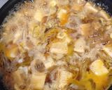 すき焼きのタレで簡単!もやし豆腐の卵とじ作り方3写真