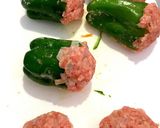 ボリューム満点!照り焼きピーマンの肉詰め作り方6写真
