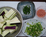 あたただしでなすとオクラの煮付け作り方1写真