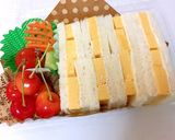 だしまき玉子サンド弁当 簡単 可愛い作り方6写真