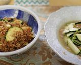 ズッキーニの鶏そぼろ炒め☆カンタン作り方7写真
