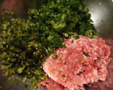 壬生菜入り餃子作り方1写真