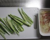 夏野菜と刻み揚げの冷製味噌ラーメン作り方1写真