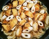 絶品！残りチキンカツ丼！作り方3写真