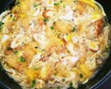 絶品！残りチキンカツ丼！作り方4写真