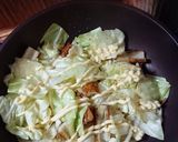 キャベツとちくわのバタマヨ醤油チーズ炒め作り方4写真
