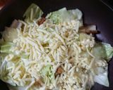 キャベツとちくわのバタマヨ醤油チーズ炒め作り方5写真